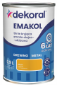 DEKORAL Emakol Strong emalia do drewna i metalu 0,9l Żółty