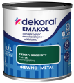 DEKORAL Emakol Strong emalia do drewna i metalu 0,2l Zielony Soczysty