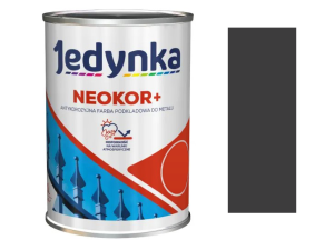 JEDYNKA Neokor+ Podkład antykorozyjny do metalu 1L CZARNY +