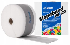 TAŚMA USZCZELNIAJĄCA MAPEI MAPEBAND PE120 12CM 50M &&&