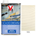 V33 Bejca pastelowa do drewna biały mat 0,5L