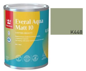 TIKKURILA Everal Aqua Matt [10] 0,9L KOLOR K448 CREEK