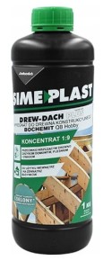 DREW DACH 1:9 Impregnat do drewna konstrukcyjnego więźby 1kg Zielony