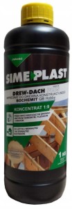 DREW DACH 1:9 Impregnat do drewna konstrukcyjnego więźby 1kg Bezbarwny
