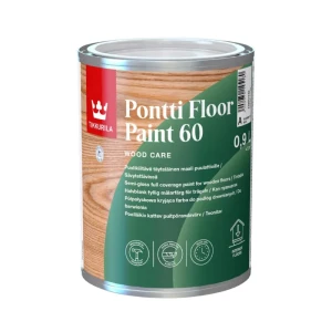 TIKKURILA Pontti Floor Paint 60 BAZA A 0,9L farba do podłóg półpołysk