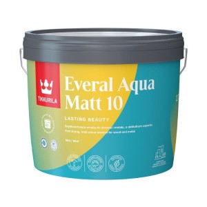 TIKKURILA Everal Aqua Matt [10]  2,7L KOLOR BIAŁY