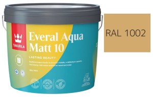 TIKKURILA Everal Aqua Matt [10]  2,7L KOLOR PIASKOWY RAL 1002