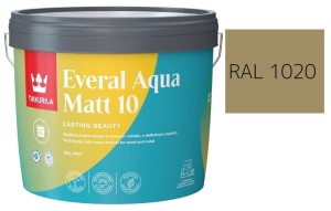 TIKKURILA Everal Aqua Matt [10]  2,7L KOLOR PIASKOWY RAL 1020