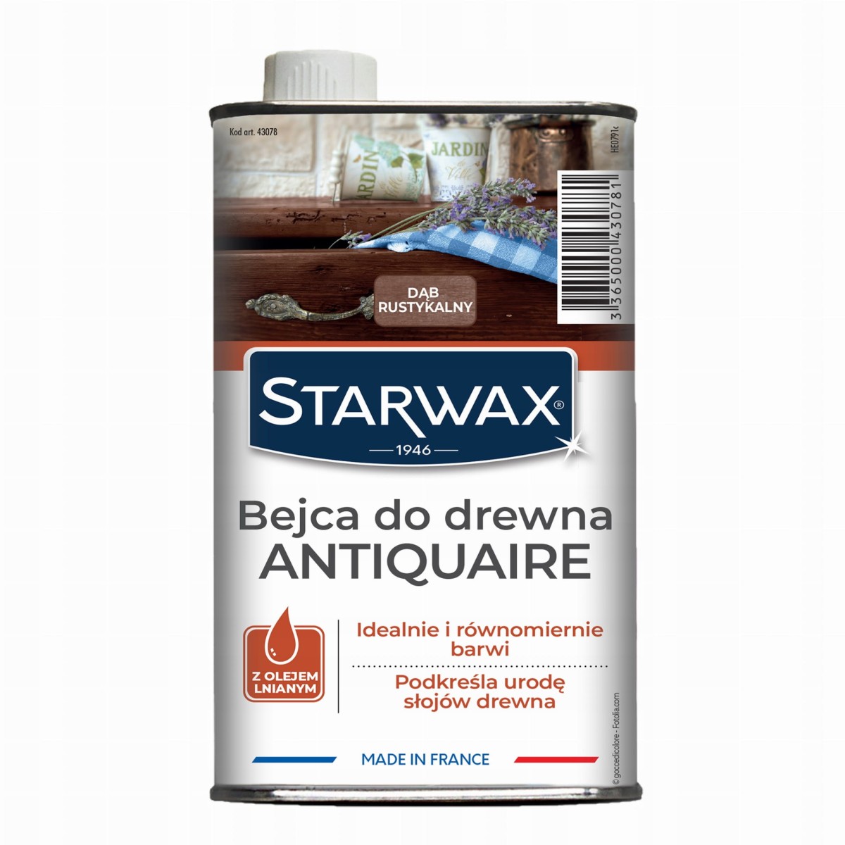STARWAX Bejca do drewna dąb rustykalny 500ml