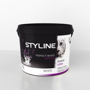 STYLINE Grand Latex Perfect White 10l Farba Lateksowa Biała