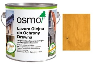 OSMO LAZURA OLEJNA 732 Jasny dąb 0,125L