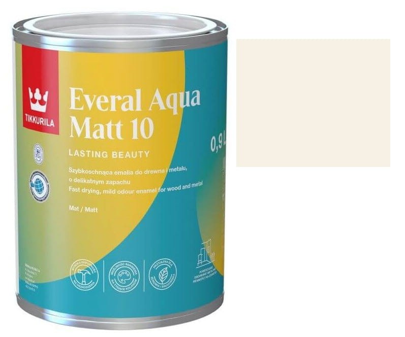 TIKKURILA Everal Aqua Matt [10]  0,9L KOLOR F309