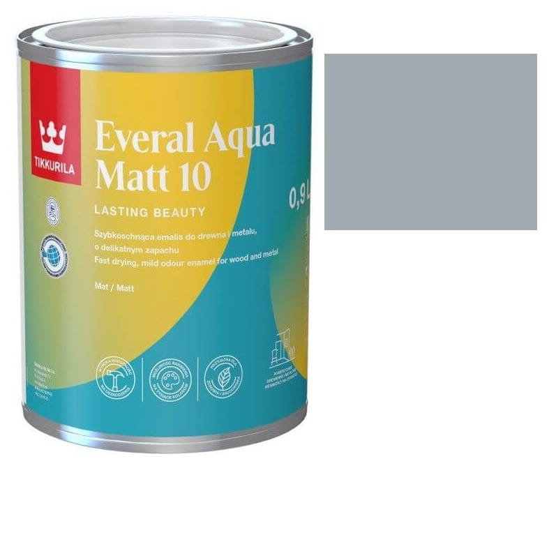 TIKKURILA Everal Aqua Matt [10]  2,7L  KOLOR: L500