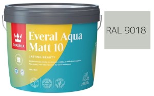 TIKKURILA Everal Aqua Matt [10]  2,7L KOLOR BIAŁY PAPIRUS RAL 9018