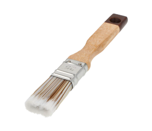 HARDY Pędzel płaski brązowy do lakierów i impregnatów 1" 25mm
