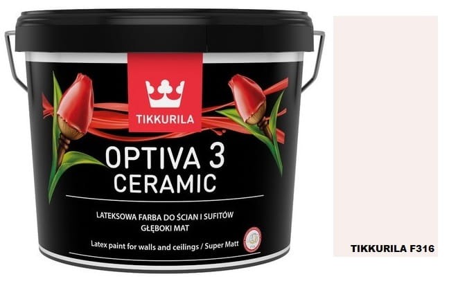 TIKKURILA Optiva Ceramic Matt 3 0,9l KOLOR  F316