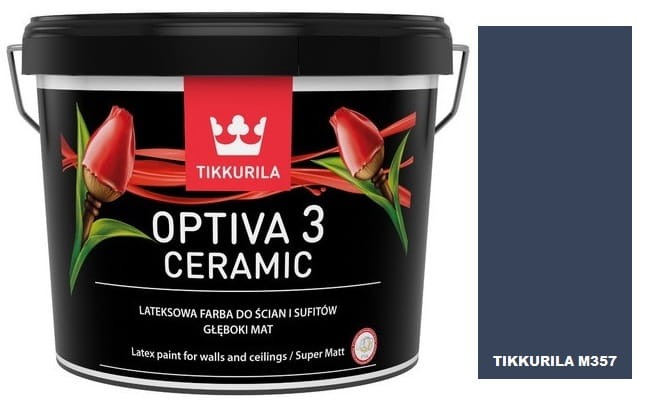 TIKKURILA Optiva Ceramic Matt 3 0,9l KOLOR  M357