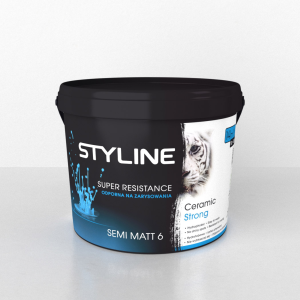 BOLIX STYLINE Ceramic Strong 4,5L Farba ceramiczna Biały Półmat