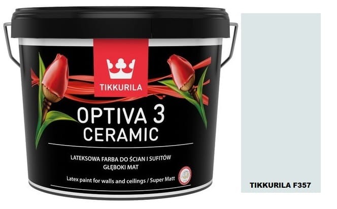 TIKKURILA Optiva Ceramic Matt 3 0,9l KOLOR  F357