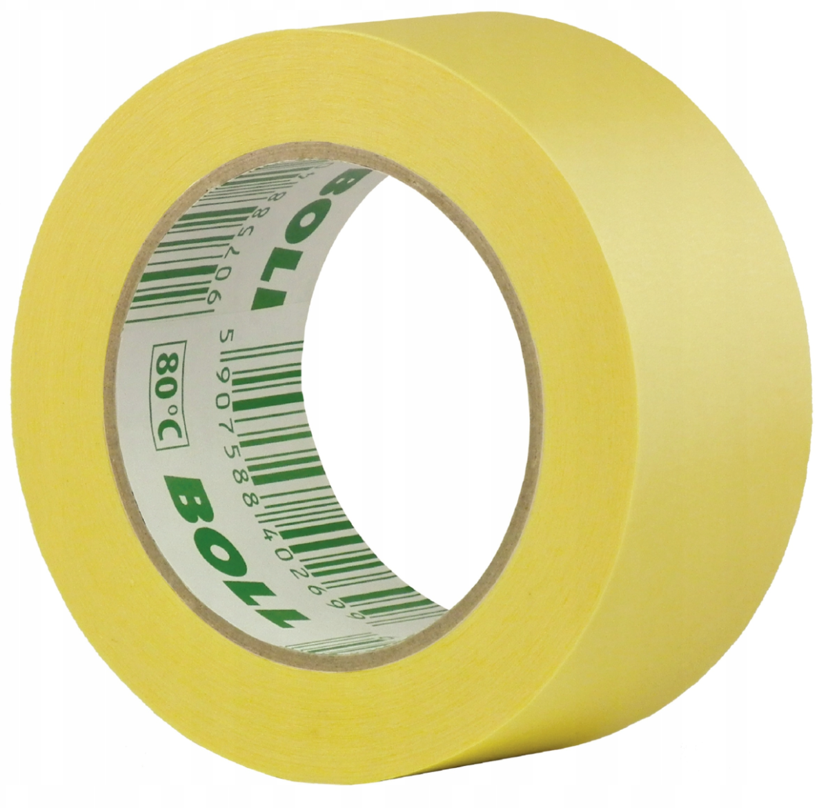 BOLL Papierowa taśma lakiernicza do 80°C 50mm x 50m