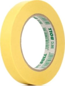 BOLL Papierowa taśma lakiernicza do 80°C 19mm x 50m