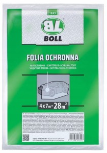 BOLL Folia ochronna maskująca lakiernicza 4x7m (28m²)