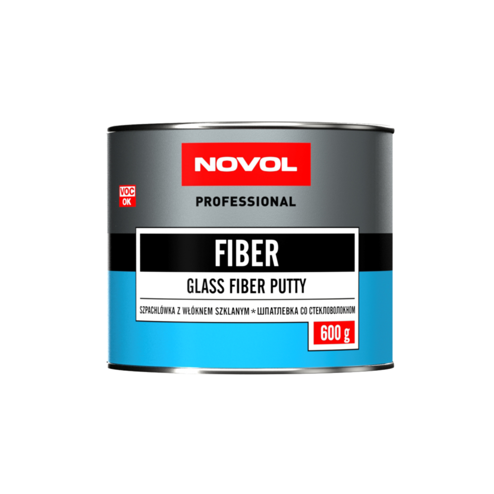 NOVOL FIBER Szpachlówka z włóknem szklanym 600g