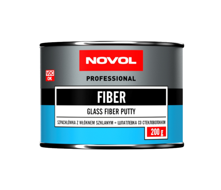 NOVOL FIBER Szpachlówka z włóknem szklanym 200g