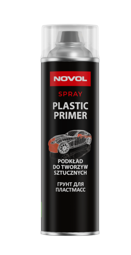NOVOL PLASTIC PRIMER Spray do tworzyw sztucznych 500ml
