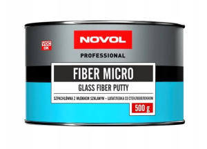 NOVOL Szpachlówka Fiber Micro z włóknem szklanym 500g