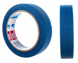SCLEY Taśma papierowa niebieska UV 25mm x 33m