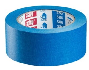 SCLEY Taśma papierowa niebieska UV 30mm x 33m