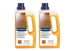 STARWAX Pielegnacja i nabłyszczanie Parkiety 1L x 2 SZTUKI