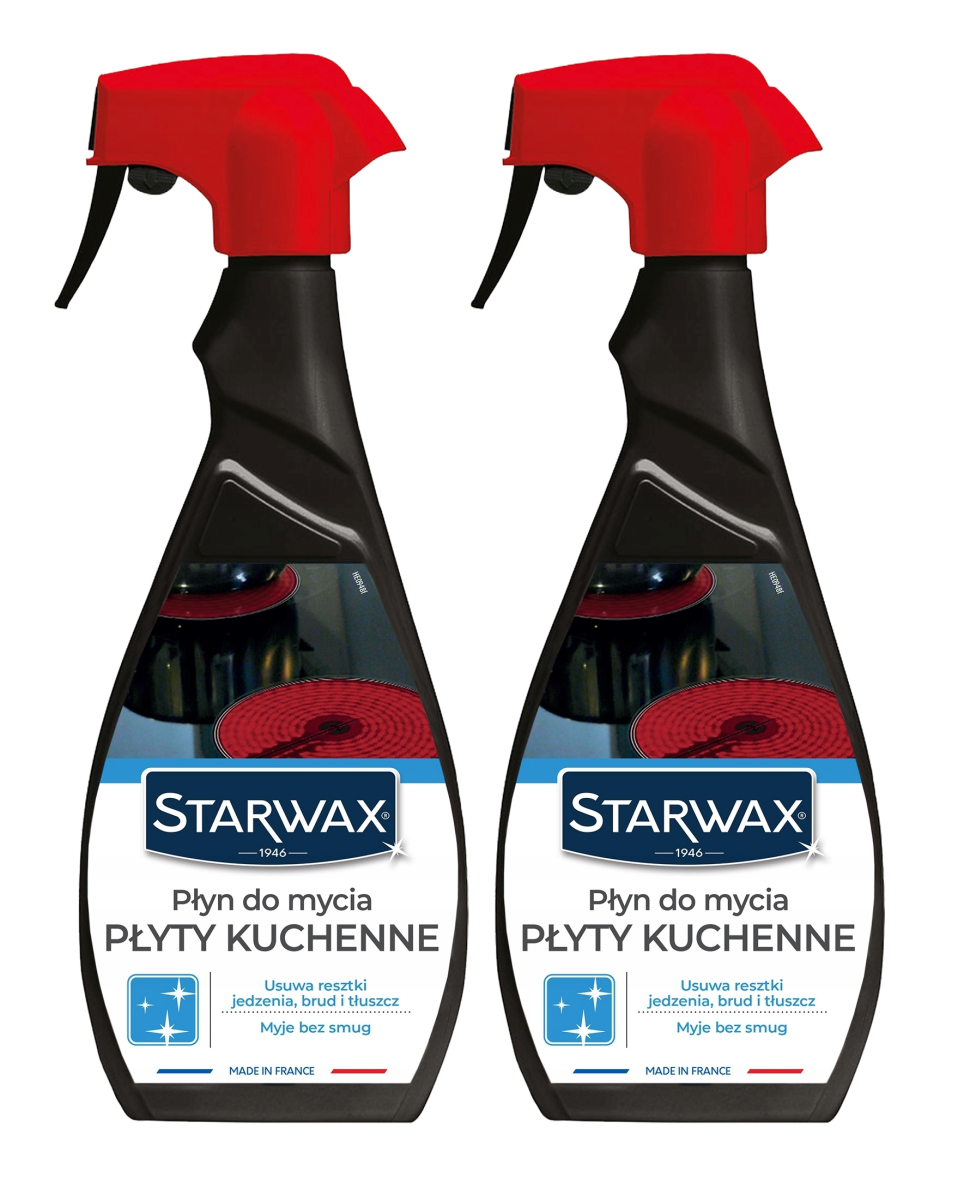 STARWAX Płyn do mycia płyt ceramicznych indukcyjnych 2 x 500ml