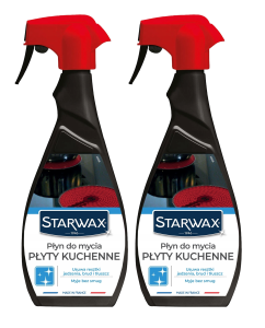 STARWAX Płyn do mycia płyt ceramicznych indukcyjnych 2 x 500ml