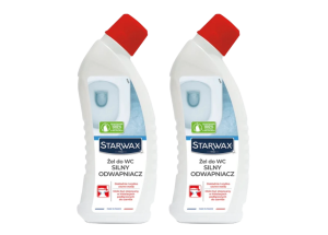 STARWAX Silny Odwapniacz w żelu do WC 43390 750ml x 2 SZTUKI