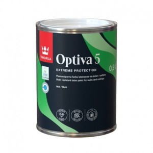 TIKKURILA Optiva Matt 5 0,9l BIAŁA
