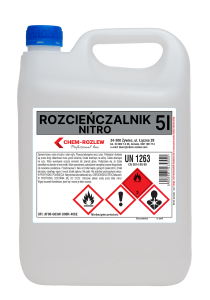 Rozpuszczalnik NITRO 5l Chem-Rozlew 