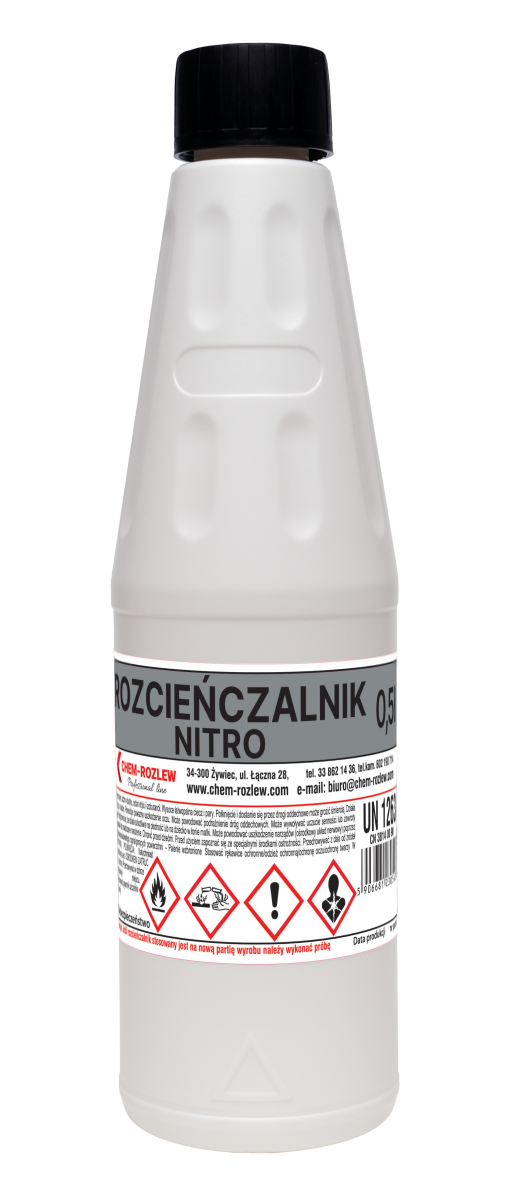 Rozpuszczalnik NITRO 0,5l Chem-Rozlew