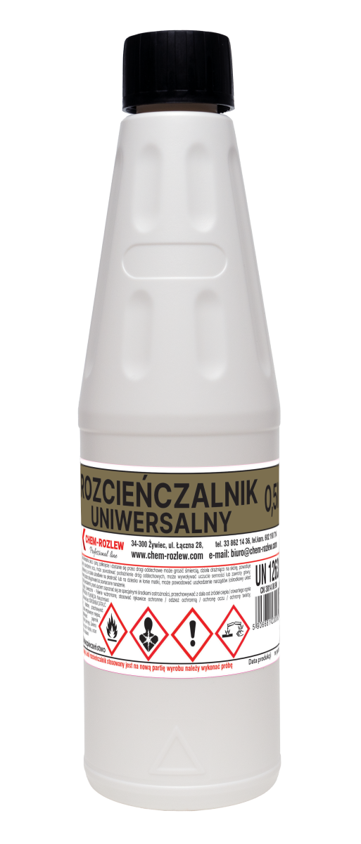 Rozpuszczalnik UNIWERSALNY 0,5l CHEM-ROZLEW