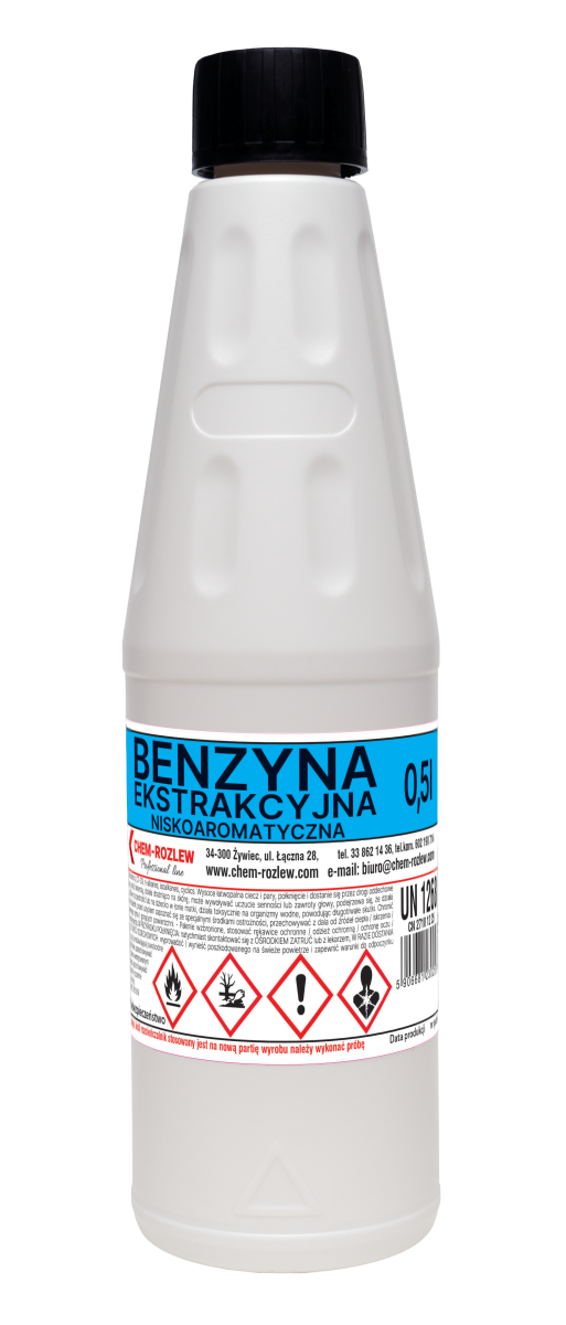 Chem-Rozlew Benzyna ekstrakcyjna rozcieńczalnik 0,5L
