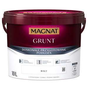 MAGNAT Primer Grunt farba podkładowa biała 10L