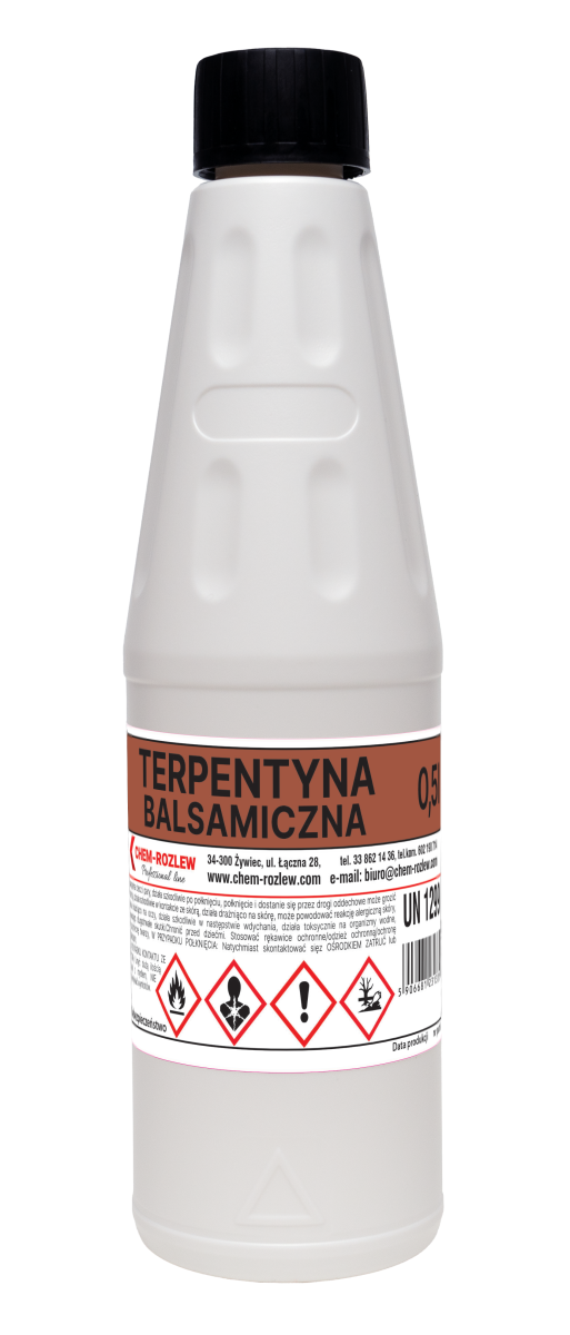 Chem-Rozlew Terpentyna balsamiczna rozpuszczalnik 0,5L