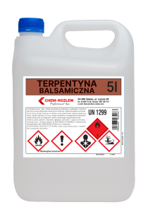 Chem-Rozlew Terpentyna balsamiczna rozpuszczalnik 5L