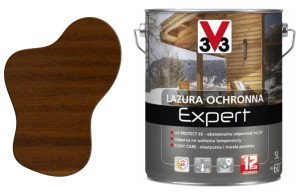 V33 Lazura ochronna EXPERT ochrona do 12 lat tek 5L