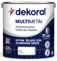 Dekoral Multimetal farba antykorozyjna do metalu biały RAL 9003 2,5L