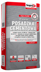 SOPRO PC Express 293 Szybkowiążąca posadzka cementowa 25kg