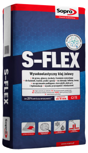 SOPRO S-FLEX 201 C2 TE Wysokoelastyczny klej żelowy do płytek 22,5kg