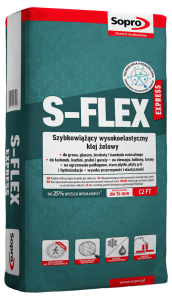 SOPRO S-FLEX Express Szybkowiążacy wysokoelastyczny klej żelowy 22,5kg