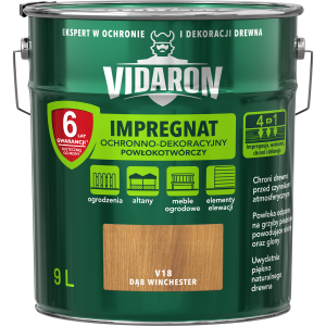 VIDARON Impregnat ochronny powłokotwórczy V18 dąb winchester 9L